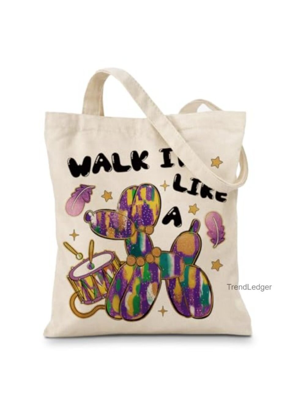 Canvas Tote Bag Heavy Duty Cotton Reusable Shopping Shoulder Bag